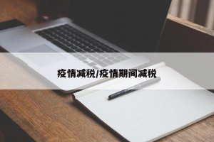 疫情减税/疫情期间减税